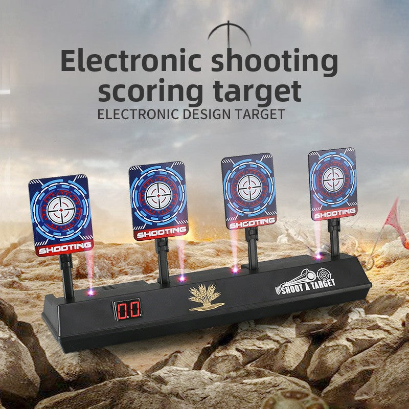 Automatic Return Electronic Scoring Target with Digital Display