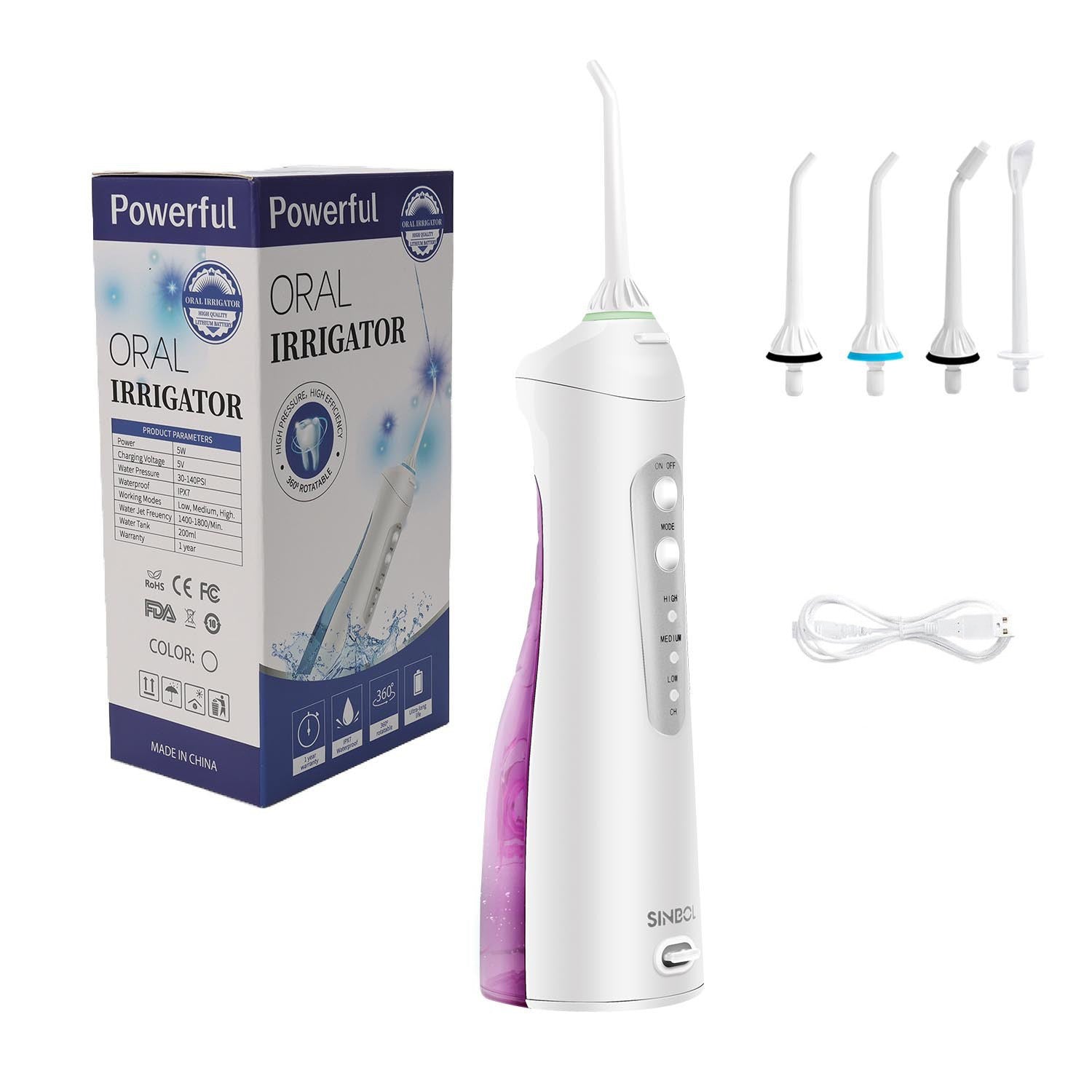 Portable Electric Oral Irrigator