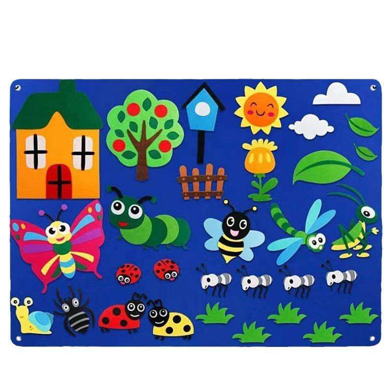 Childrens Educational Felt Story Board