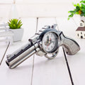 Revolver Shaped Novelty Alarm Clock