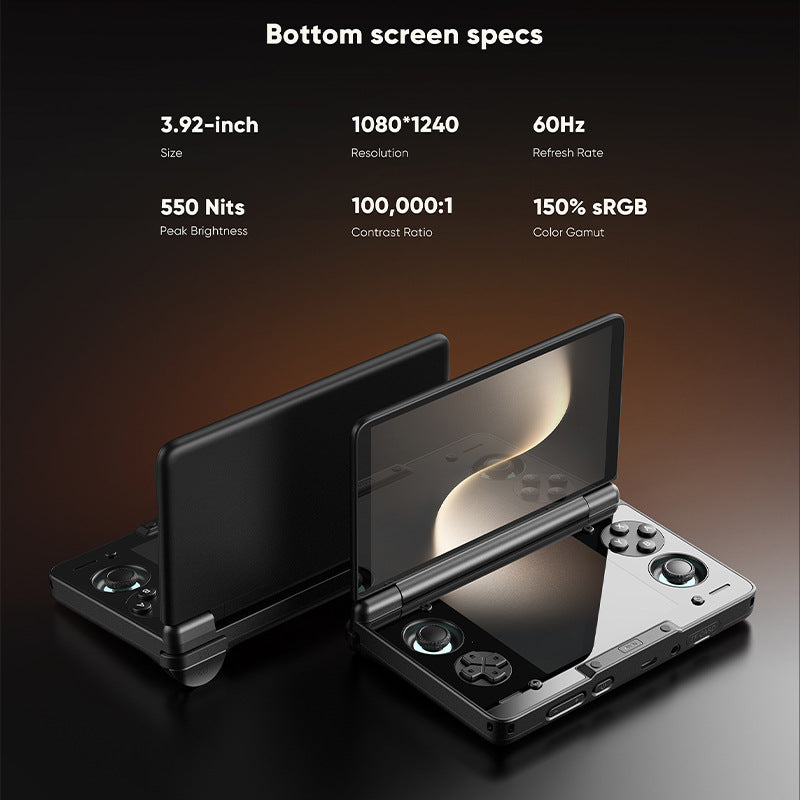 AYN Thor Handheld Gaming Console – Android 13, Dual Screen, Snapdragon 8