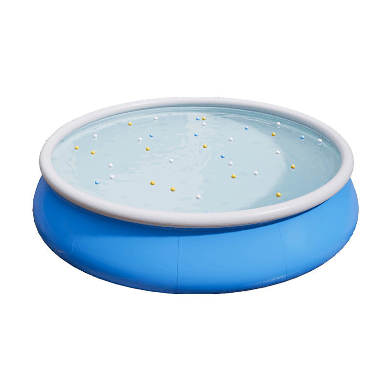 בריכת שחייה מתנפחת עגולה לילדים – PVC עבה, 4 גדלים, כיף משפחתי