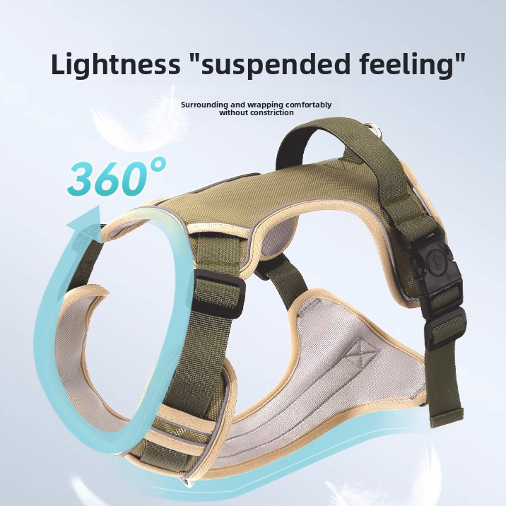 Dog Harness Vest Style Anti Pull Leash