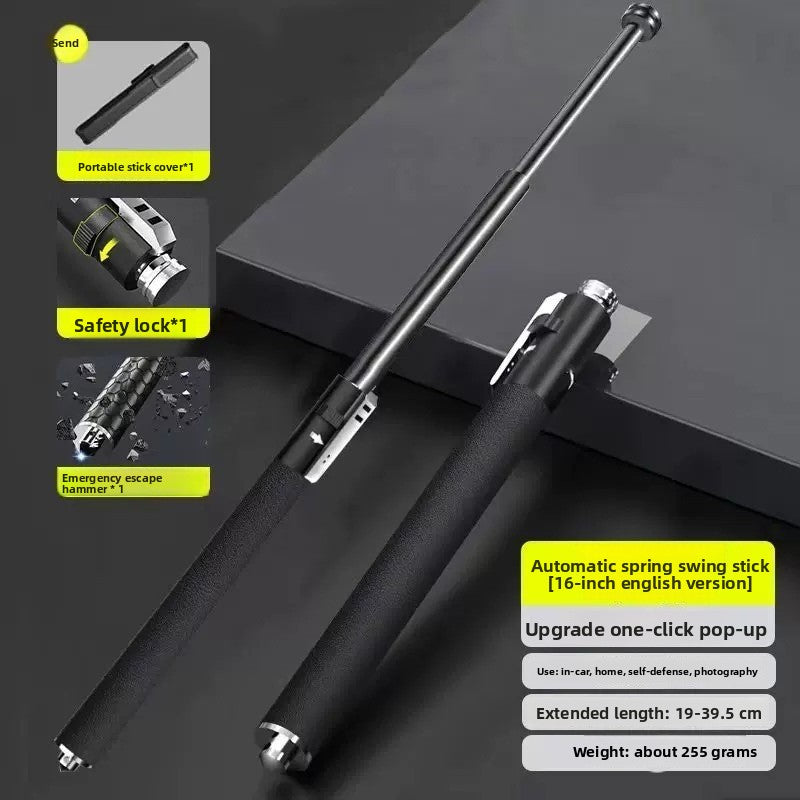 Telescopic Spring Self Defense Stick