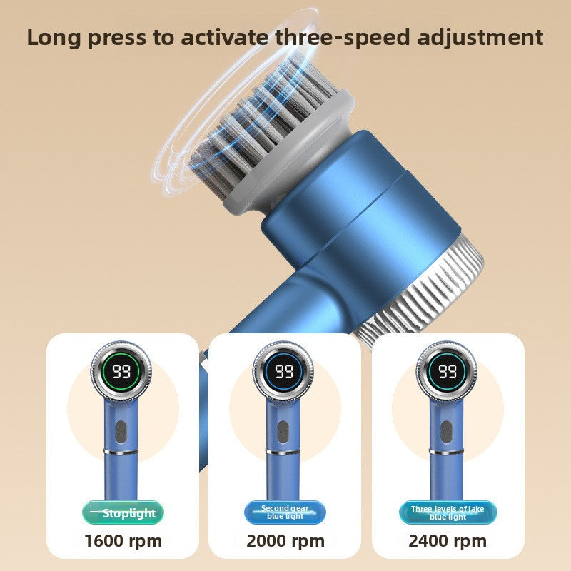 Rechargeable Electric Pot Cleaning Brush