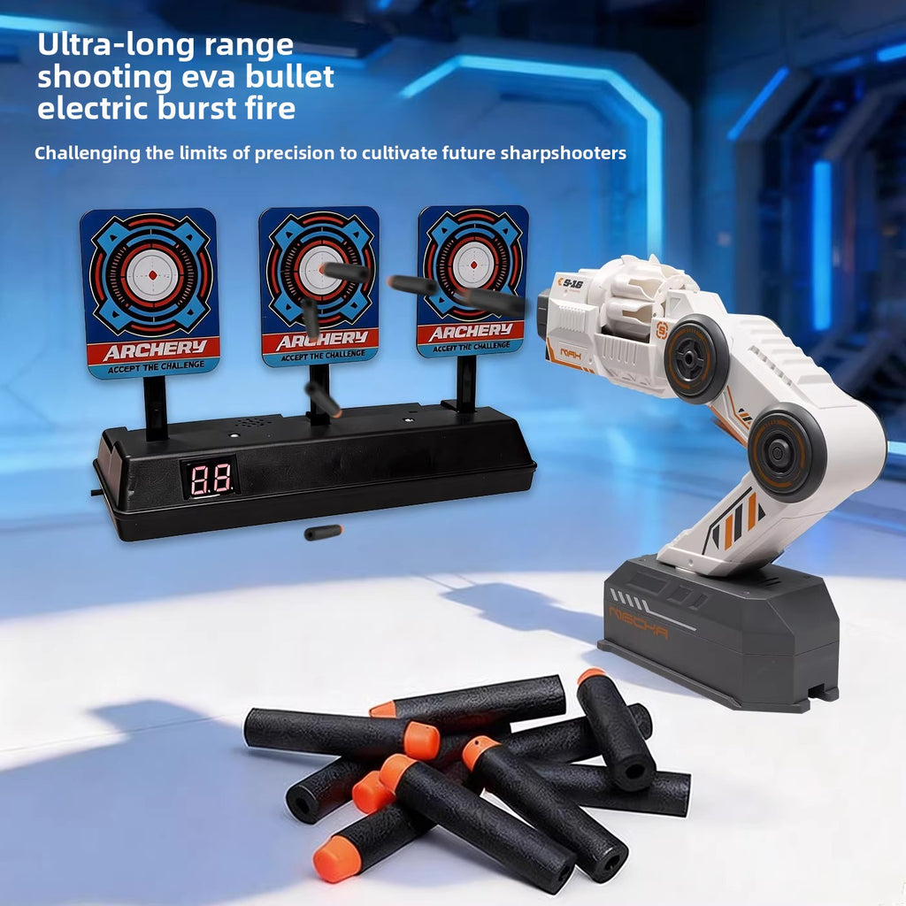 AI Motion Control Robotic Arm Water Bullet Launcher Toy