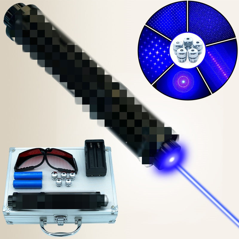 High-Power Blue Laser Flashlight Pen