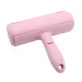 Two-way roller pet hair removal brush