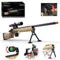 Assembled Building Block Toy Gun Set with Firing Function for Boys