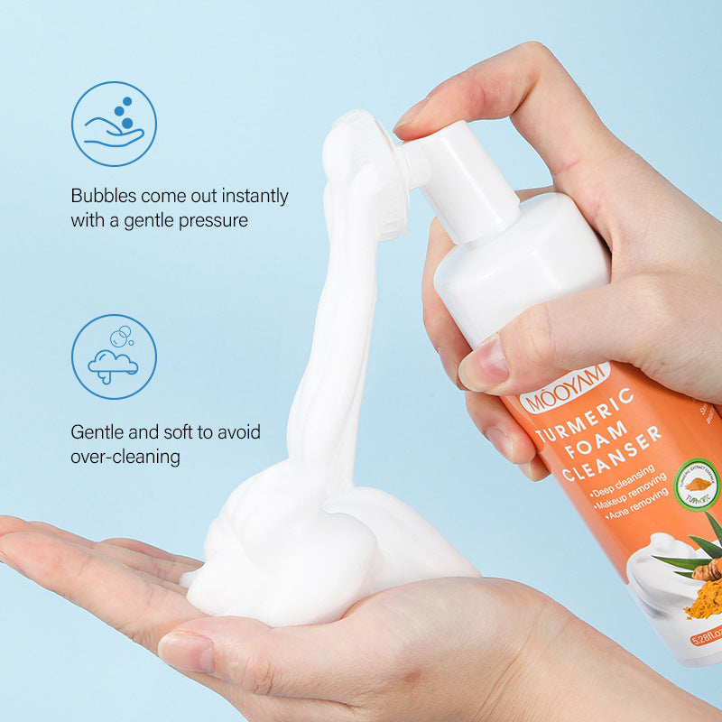 תחליב פנים מקציף עם חומצות אמינו – תמציות טבעיות, לכל סוגי העור, 150 מ"ל