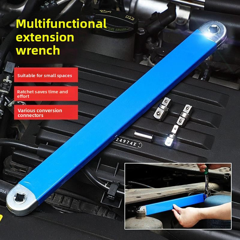 Adjustable Double Head Ratchet Wrench Set – High Carbon Steel, Multi-Size