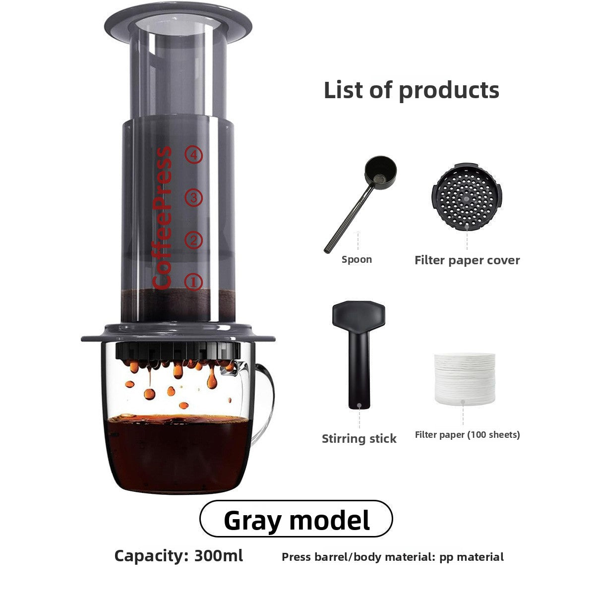 Hand-poured coffee maker