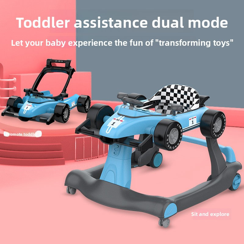 Multifunctional Baby Learning Walker with Anti-Rollover Design