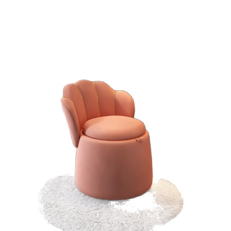 Foldable Makeup Chair with Storage