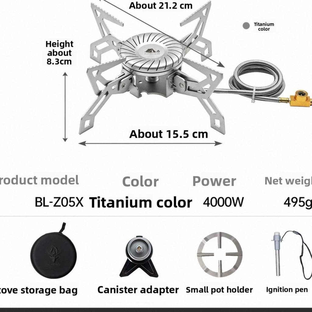 Portable gas stove