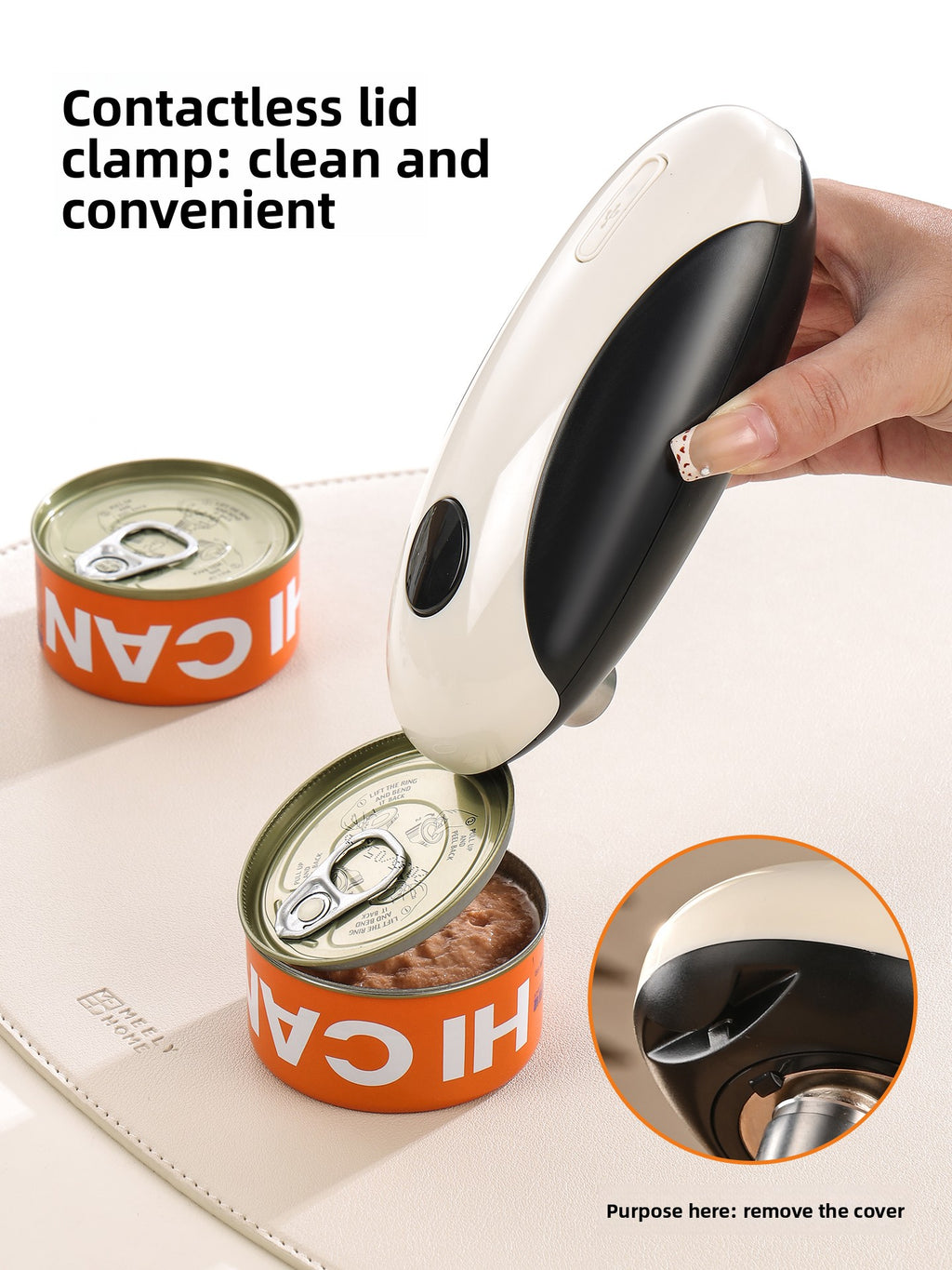 Electric Can Opener – Automatic, Safe Smooth Edges, Battery & Rechargeable Models