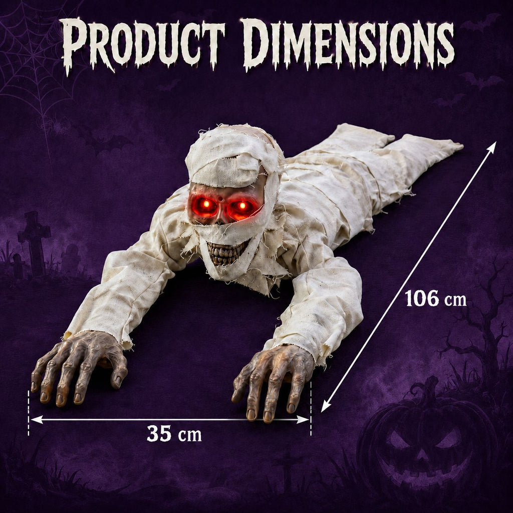 Electric Crawling Ghost Halloween Decoration