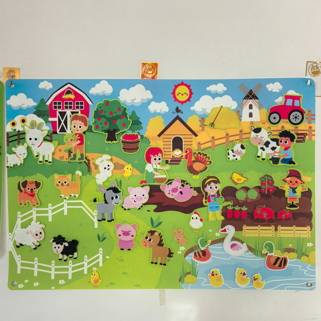 Childrens Educational Felt Story Board