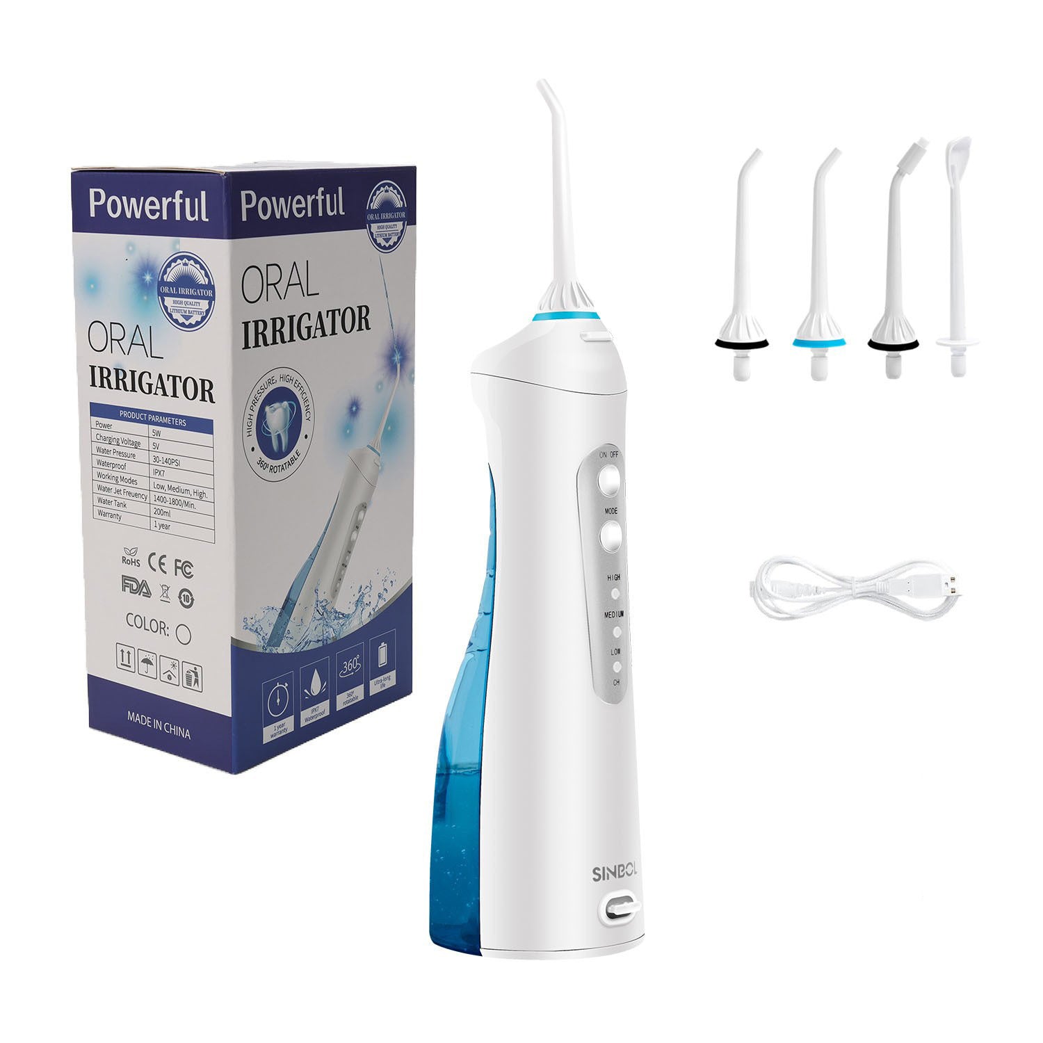 Portable Electric Oral Irrigator