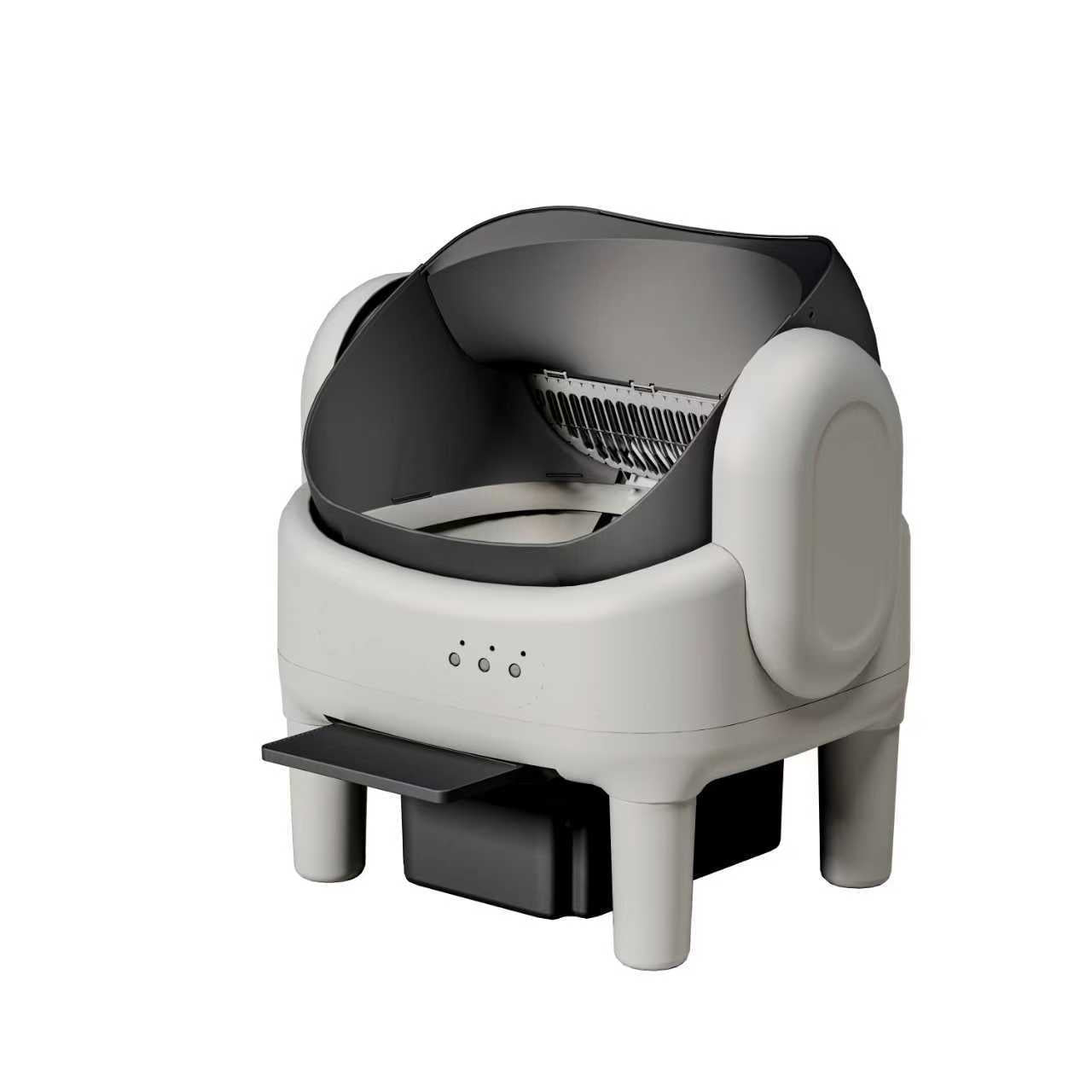 Automatic Self-Cleaning Cat Litter Box with App Control