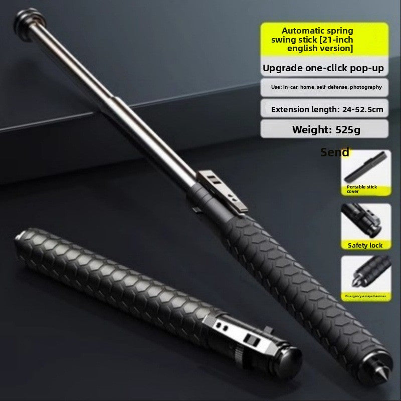 Telescopic Spring Self Defense Stick
