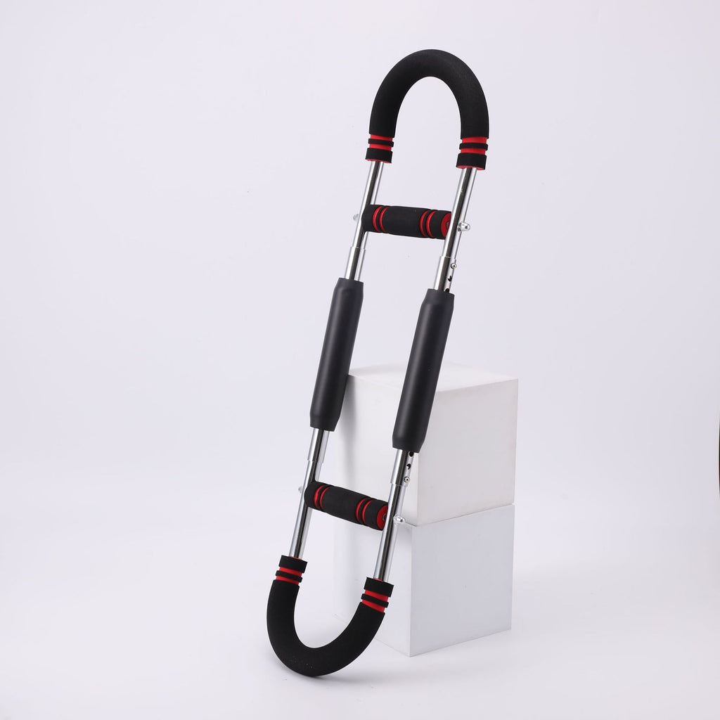 Adjustable U-Shaped Arm Strength Trainer for Home Fitness