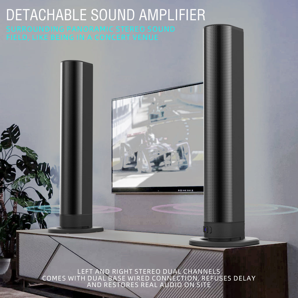 Two-in-One Bluetooth TV Audio Speaker with Subwoofer