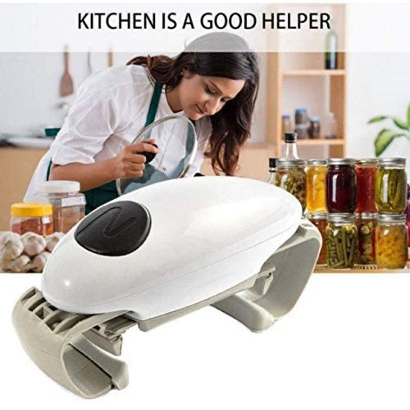 Electric Multifunctional Can & Bottle Opener – Ergonomic, 3 Colors