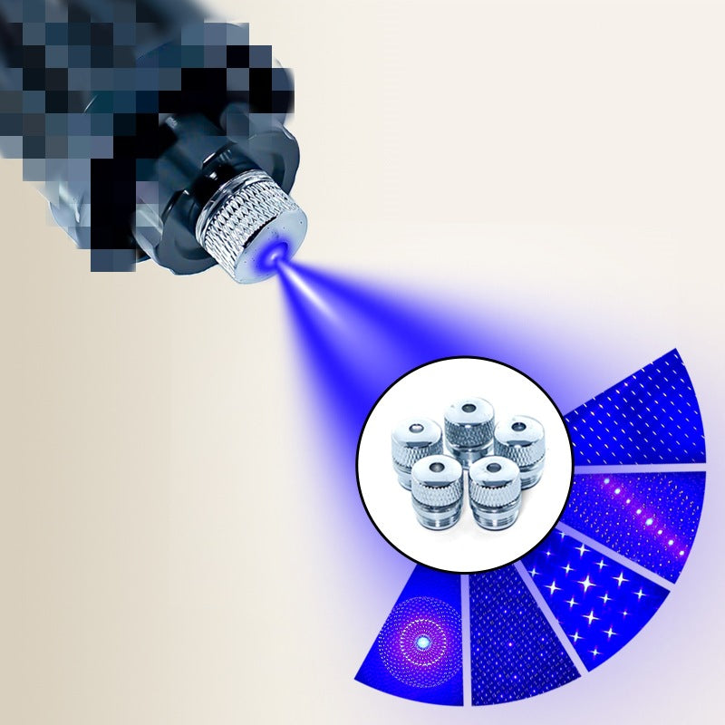 High-Power Blue Laser Flashlight Pen