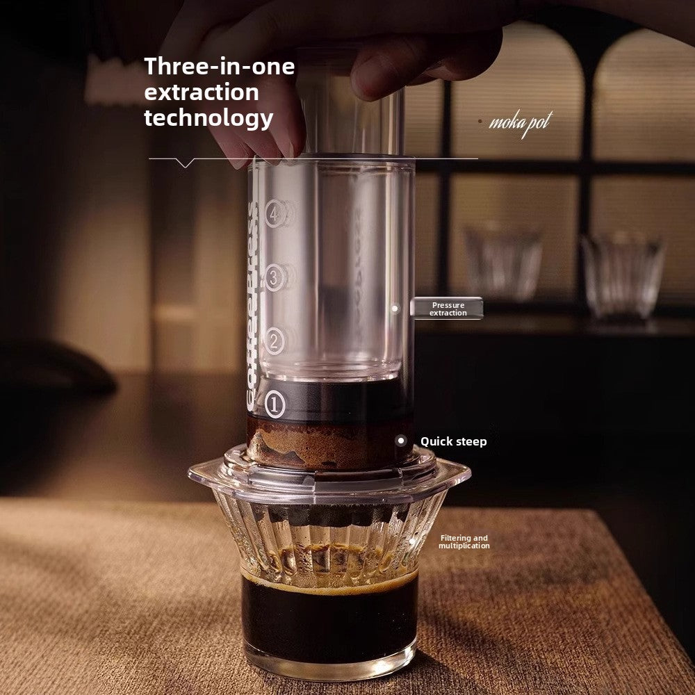 Hand-poured coffee maker