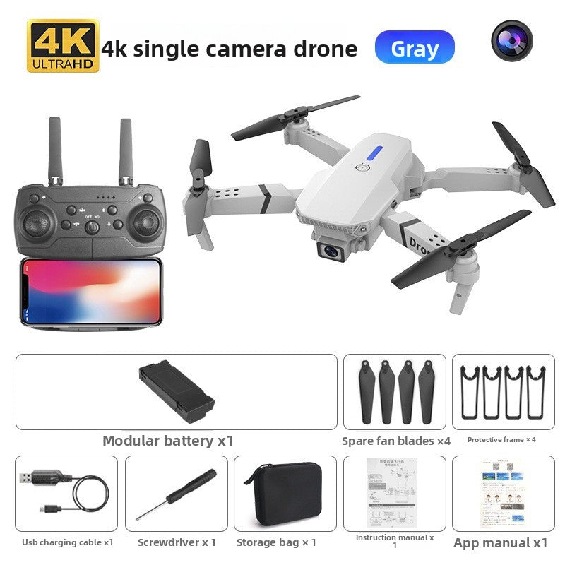 Professional drone for aerial photography with long battery life, children's toy remote-controlled aircraft