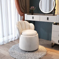 Foldable Makeup Chair with Storage