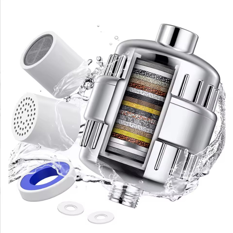 Multilayer Shower Water Filter