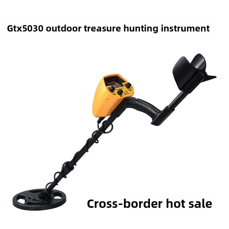 Adjustable Metal Detector for Outdoor Treasure Hunting