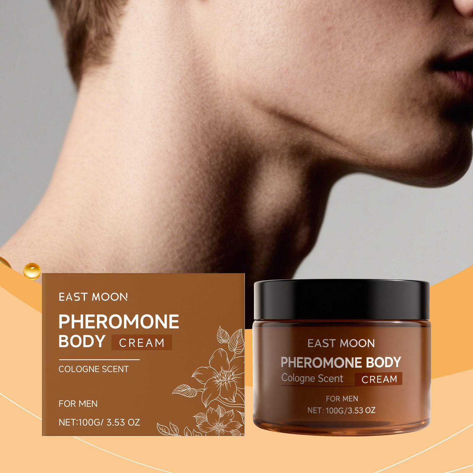 Men's Cologne Fragrance Moisturizing Lotion