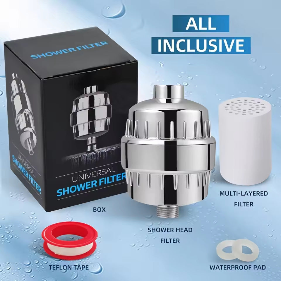 Multilayer Shower Water Filter