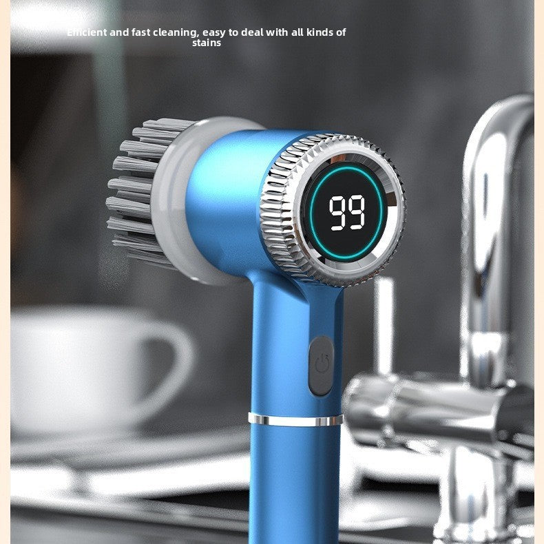 Rechargeable Electric Pot Cleaning Brush
