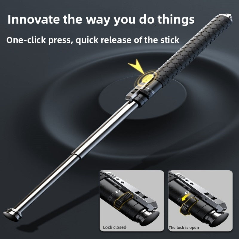 Telescopic Spring Self Defense Stick