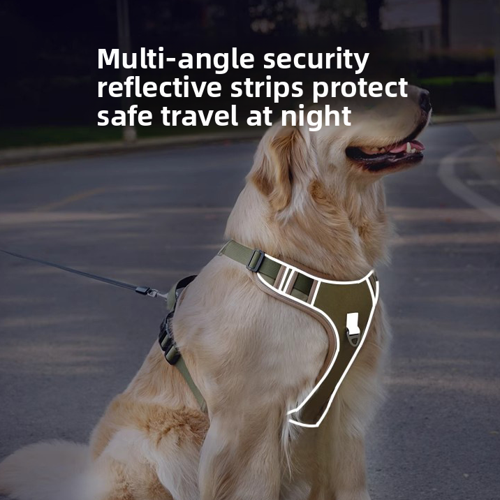 Dog Harness Vest Style Anti Pull Leash
