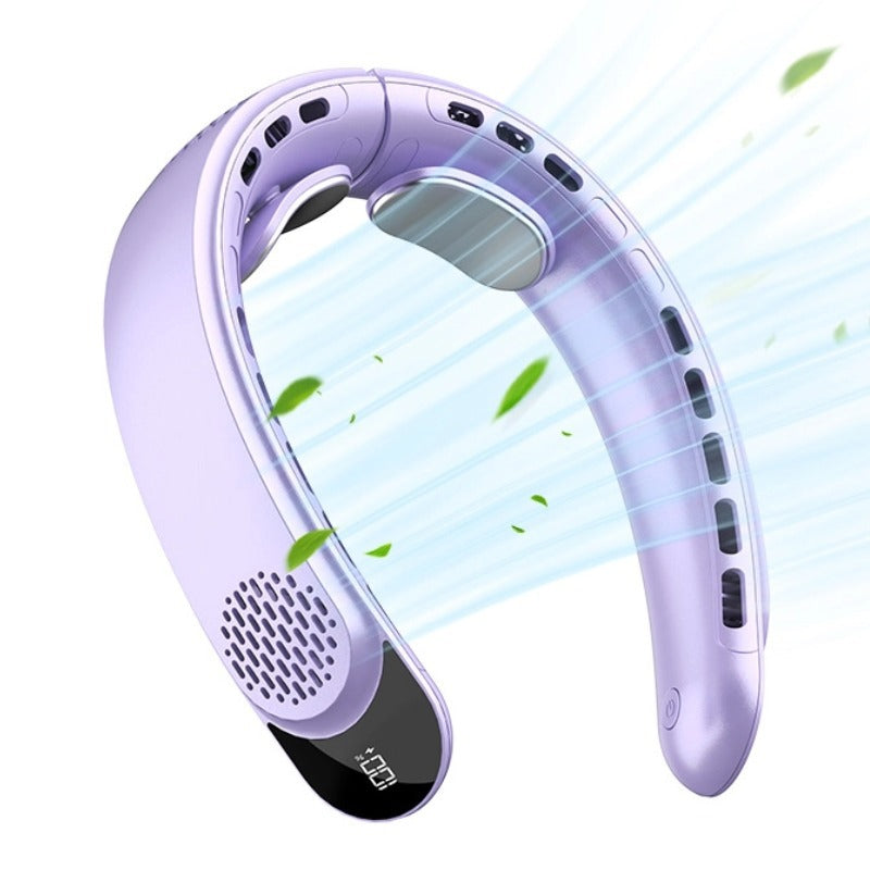 Portable Bladeless Neck Fan with USB Charging