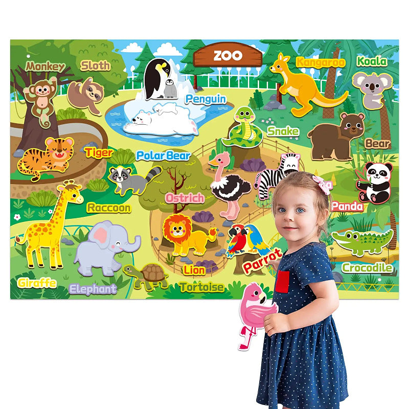 Childrens Educational Felt Story Board
