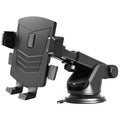 Adjustable Car Phone Holder with Suction Cup and Air Vent Mount