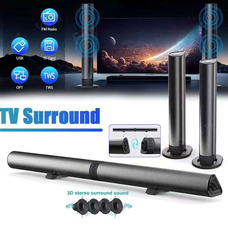 Two-in-One Bluetooth TV Audio Speaker with Subwoofer