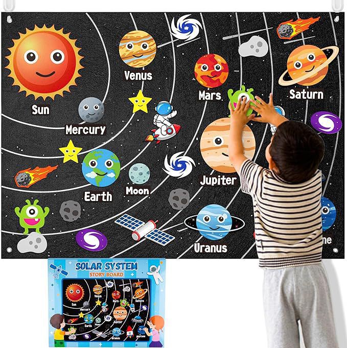 Childrens Educational Felt Story Board