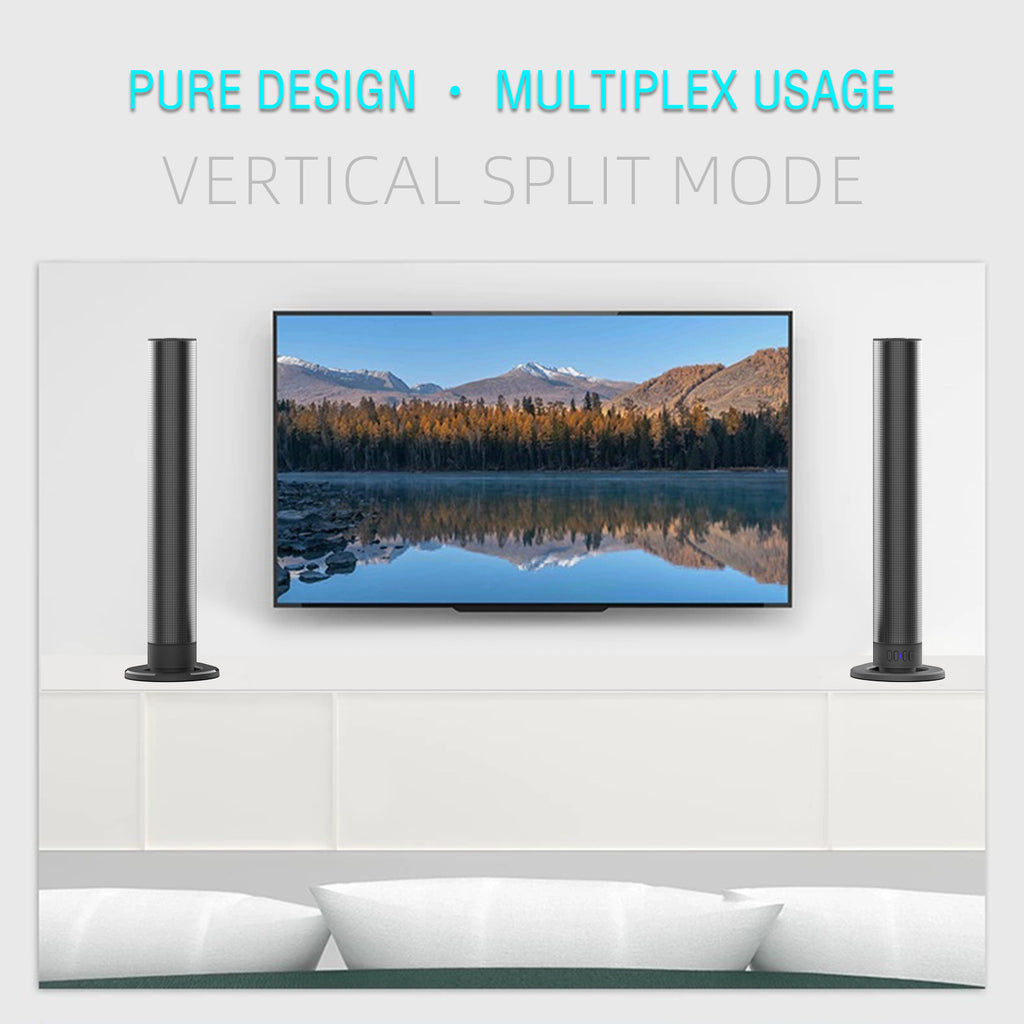 Two-in-One Bluetooth TV Audio Speaker with Subwoofer