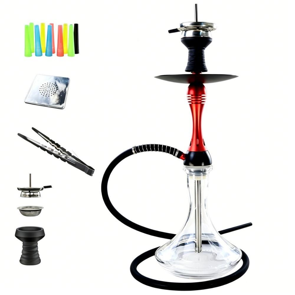Premium Metal Alloy Hookah Set