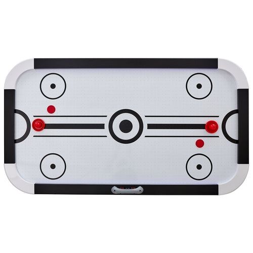 Air-Powered Hockey Table, Indoor Hockey Table for Kids and Adults, LED