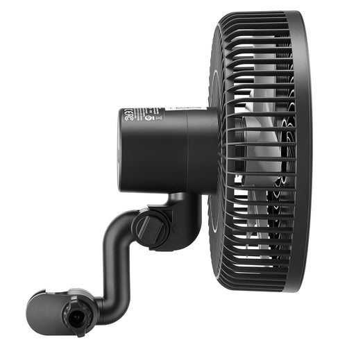 Plant Fan, Grow Tent Clip On Fan Rechargeable, Type-C Port with 9