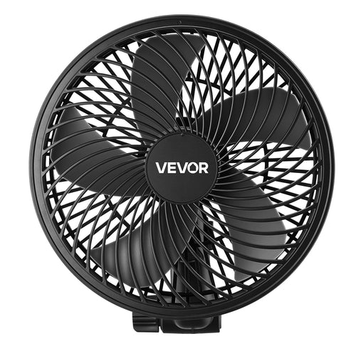 Plant Fan, Grow Tent Clip On Fan Rechargeable, Type-C Port with 9